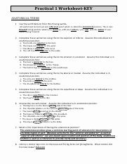 Anatomical Terms Worksheet Answers Awesome 201 Practical 1 Worksheet Key Pdf Practical 1 Worksheet