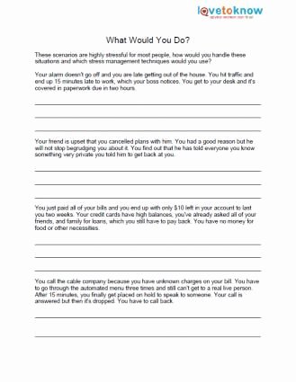 Anger Management Worksheet for Teenagers Beautiful Free Anger Worksheets Psych