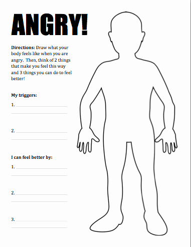 Anger Management Worksheet for Teens Luxury New Product Dealing with Anger Activity Pack