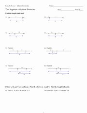 Angle Addition Postulate Worksheet Best Of the Angle Addition Postulate