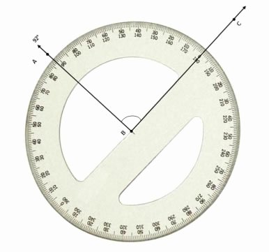 Angles In A Circle Worksheet Elegant Measure Angles Using A Protractor solutions Examples
