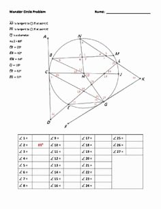 Angles In Circles Worksheet Luxury Geometry Angle Puzzles Involving Parallel Lines Cut by
