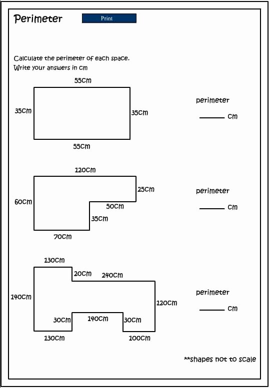 50 Area Of Irregular Shapes Worksheet