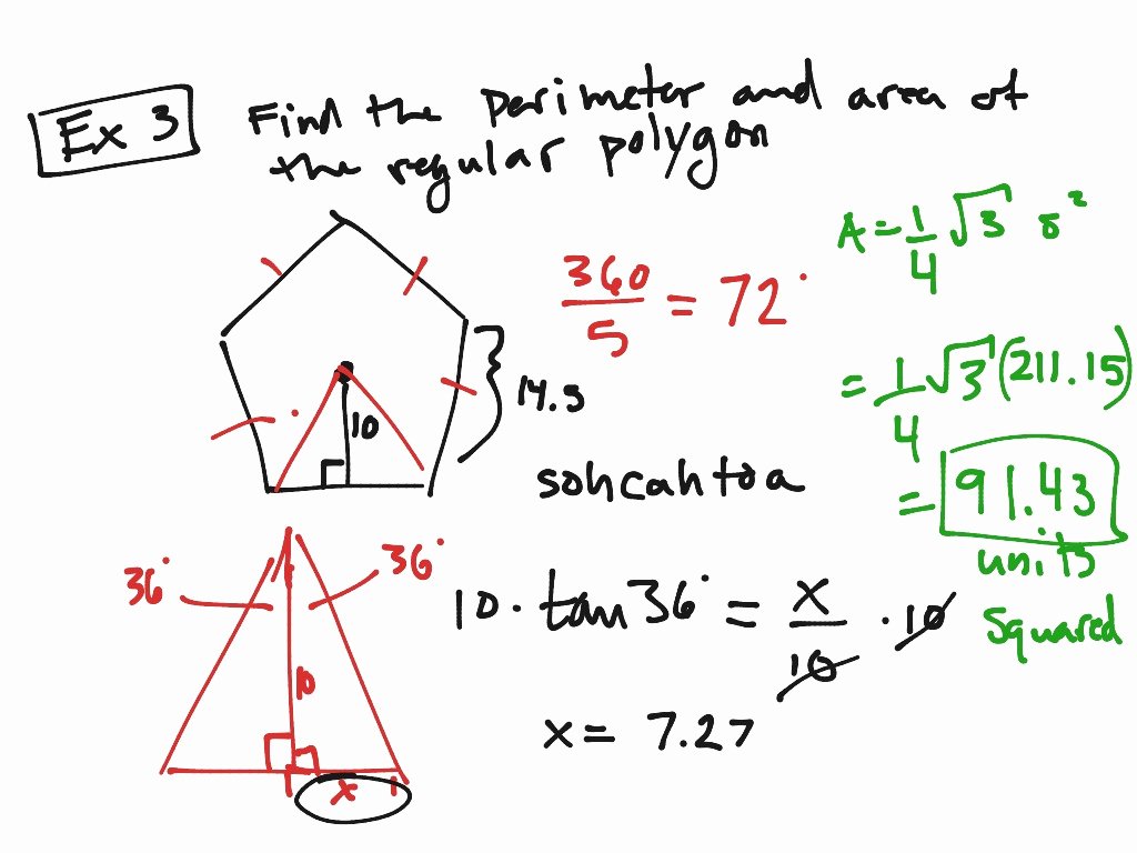 Area Of Regular Polygons Worksheet Elegant Worksheet area Regular Polygon Worksheet Worksheet