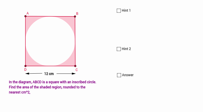 Area Of Shaded Region Worksheet Best Of Finding the area Of A Shaded Region Geogebra