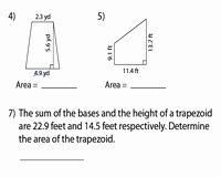 Area Of Trapezoid Worksheet Awesome area Of Trapezoids Worksheets