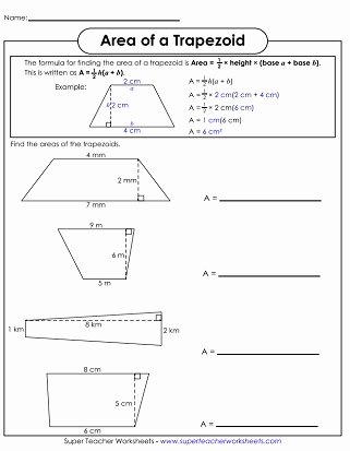 area parallelograms and trapezoids
