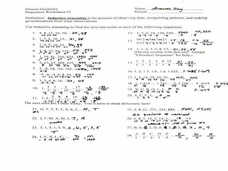 Arithmetic Sequences and Series Worksheet Elegant Arithmetic Series Worksheet
