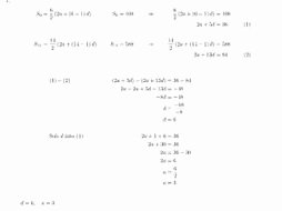 Arithmetic Sequences and Series Worksheet New Arithmetic Sequence Series Worksheet by Joezhou