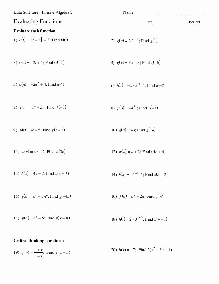 Arithmetic Sequences Worksheet Answers Elegant 23 Kuta software Infinite Algebra 2 Arithmetic Sequences