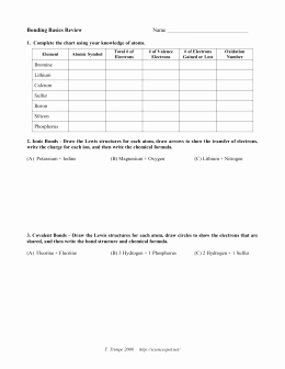 Atoms and Molecules Worksheet Best Of atoms and Molecules Worksheet