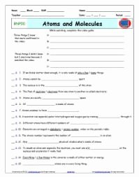 Atoms and Molecules Worksheet Lovely 54 Best Images About atoms On Pinterest