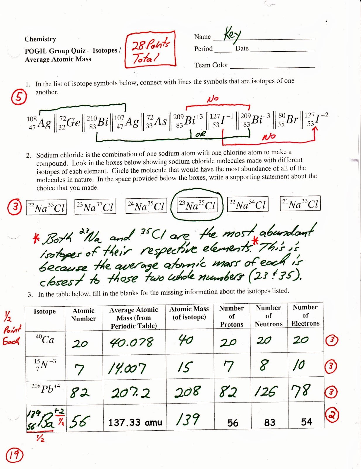 50 Average Atomic Mass Worksheet Answers Chessmuseum Template Library