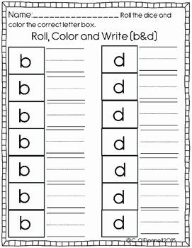B and D Confusion Worksheet Elegant Dyslexia Worksheets Help with B D P and Q Reversals