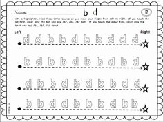 B and D Confusion Worksheet Fresh Reversals B D P Q On Pinterest