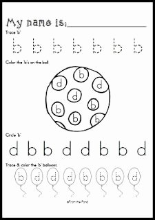 B and D Confusion Worksheet Luxury 1000 Images About B D Confusion On Pinterest