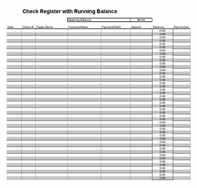 Balancing A Checkbook Worksheet Awesome Printable Check Register Checkbook Ledger