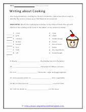 Basic Cooking Terms Worksheet Answers Awesome Cooking Terms Worksheets