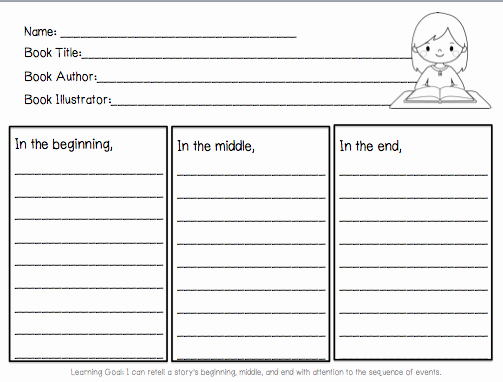 Beginning Middle End Worksheet Inspirational Beginning Middle and End Worksheets the Best Worksheets