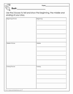Beginning Middle End Worksheet Luxury for the Love Of First Grade Beginning Middle End Story