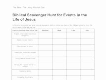 Bible Scavenger Hunt Worksheet Inspirational Worksheets