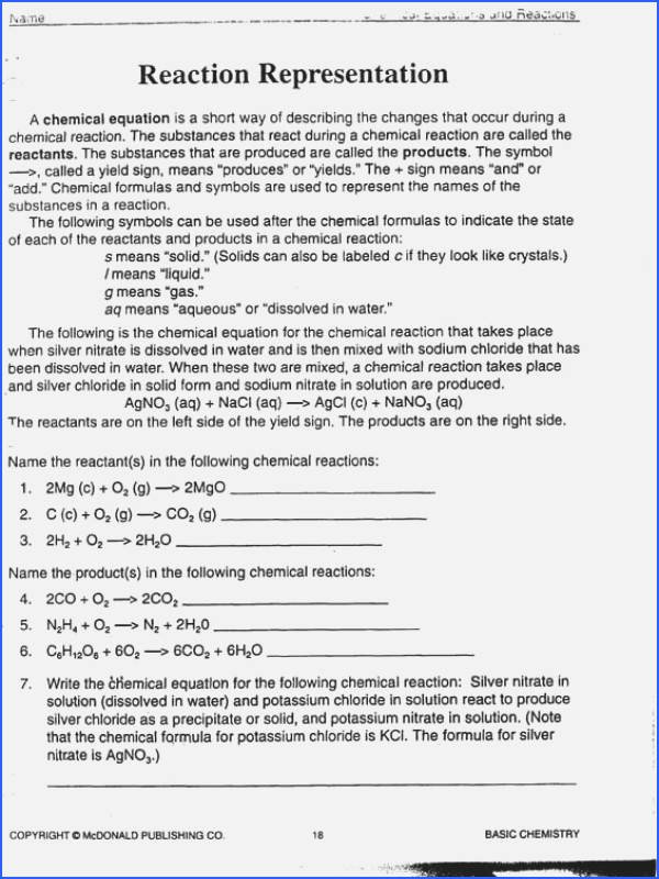 Bill Nye Chemical Reactions Worksheet New Bill Nye Chemical Reactions Worksheet