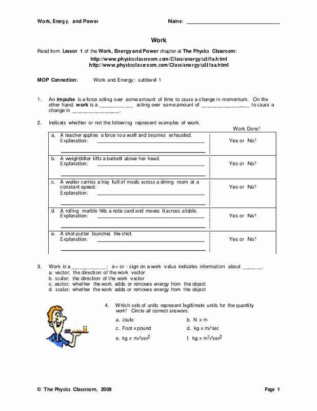 48 Bill Nye Energy Worksheet Chessmuseum Template Library