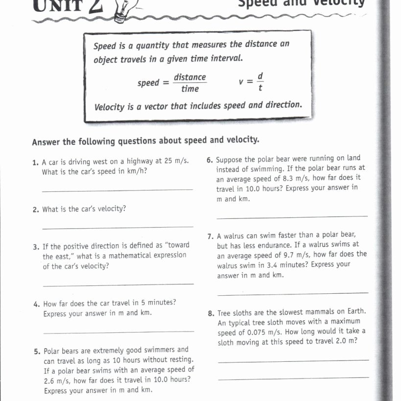 Bill Nye Motion Worksheet Inspirational Bill Nye Motion Worksheet Answers