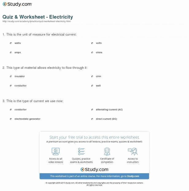 Bill Nye Static Electricity Worksheet Inspirational Bill Nye Electricity Worksheet