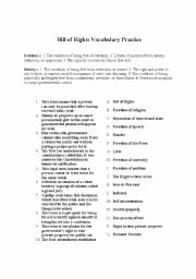 Bill Of Rights Worksheet Awesome Download Free Bill Rights Worksheet Pdf Bittorrentmark