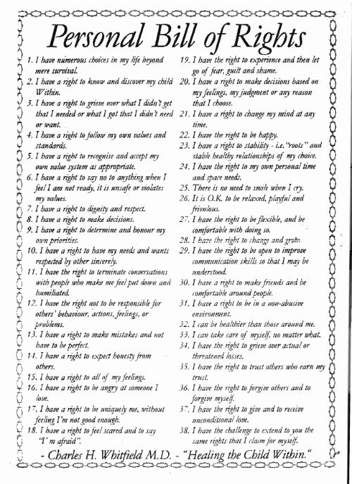 Bill Of Rights Worksheet Pdf Lovely 17 Best Images About Child Abuse On Pinterest