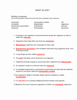 Biological Classification Worksheet Answers Luxury Biological Classification Worksheet Five