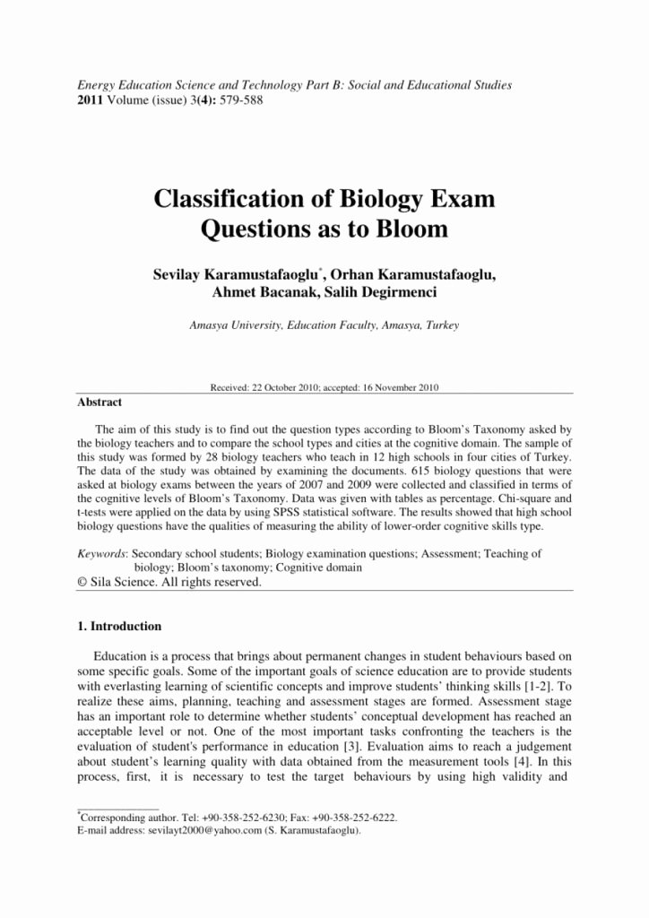 Biological Classification Worksheet Answers Luxury Cool Pdf Classification Biology Exam Questions as to