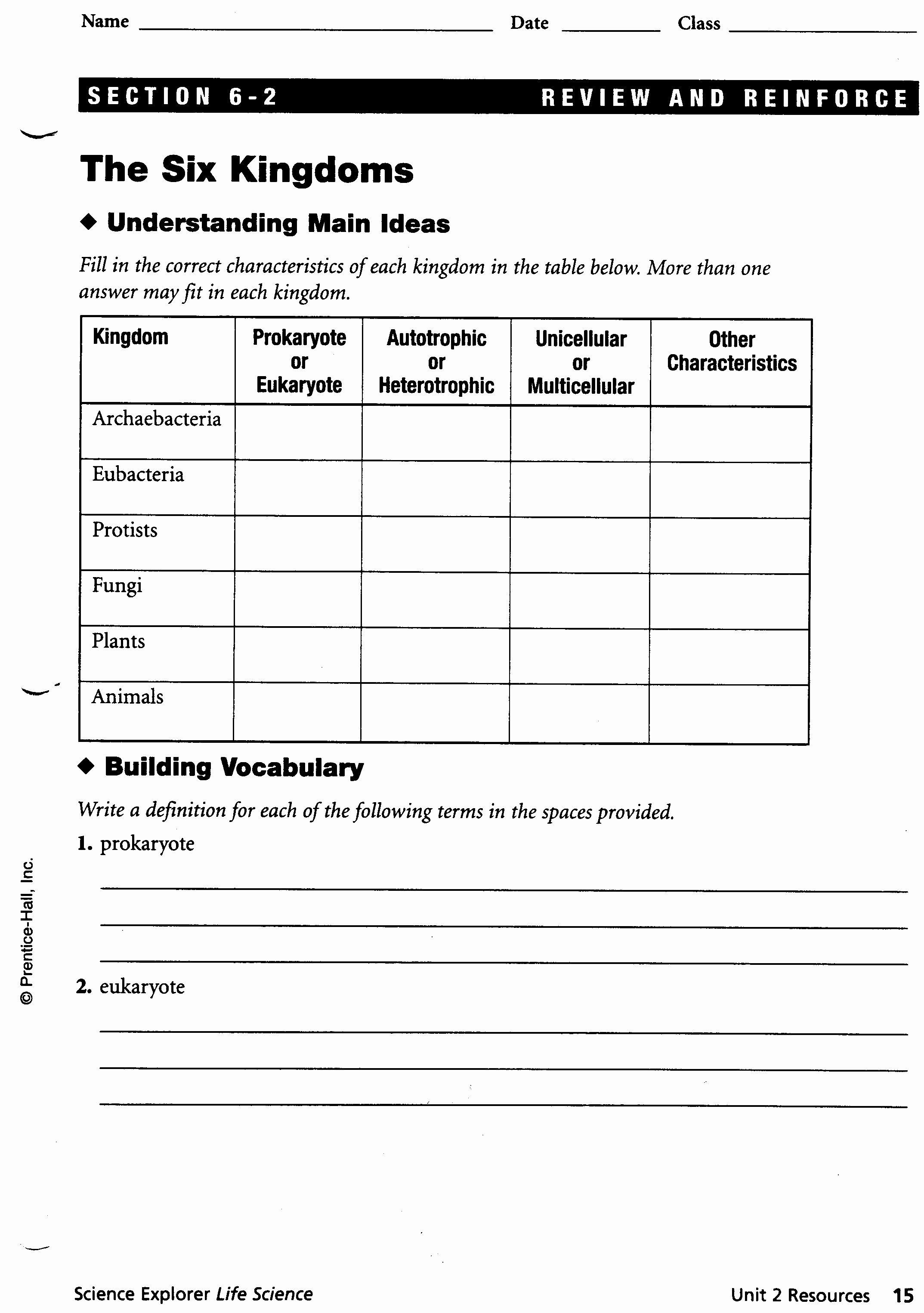 Biological Classification Worksheet Answers New Animal Kingdom Classification Worksheet