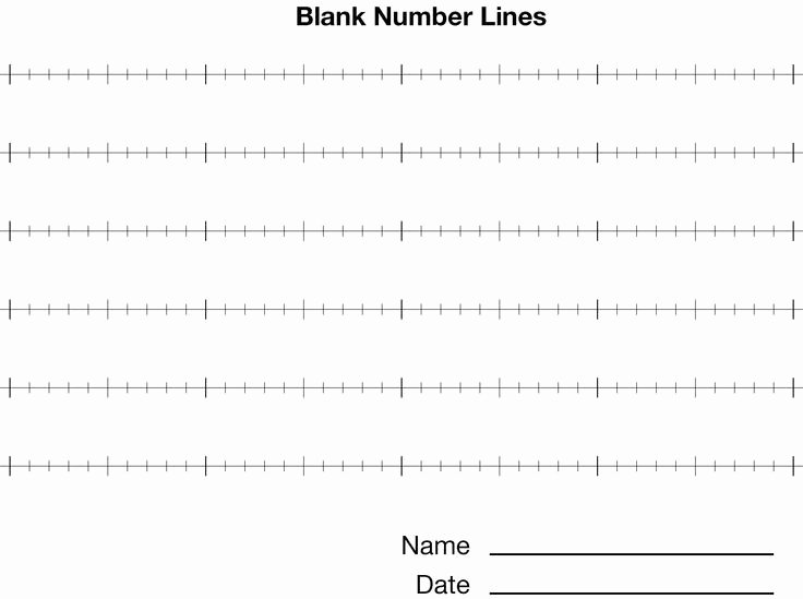 Blank Number Line Worksheet Beautiful Image Result for Blank Number Line Pdf Printable