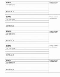 Blank Vocabulary Worksheet Template Unique 15 Best Of Worksheet for Alcohol and Drug Awareness