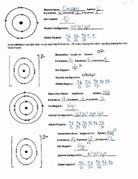 Bohr Model Worksheet Answers Elegant Bohr Model Practice by Mrs Bealls Science Store
