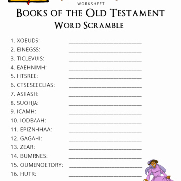 Books Of the Bible Worksheet Awesome Bible Worksheet Parables Of Yeshua