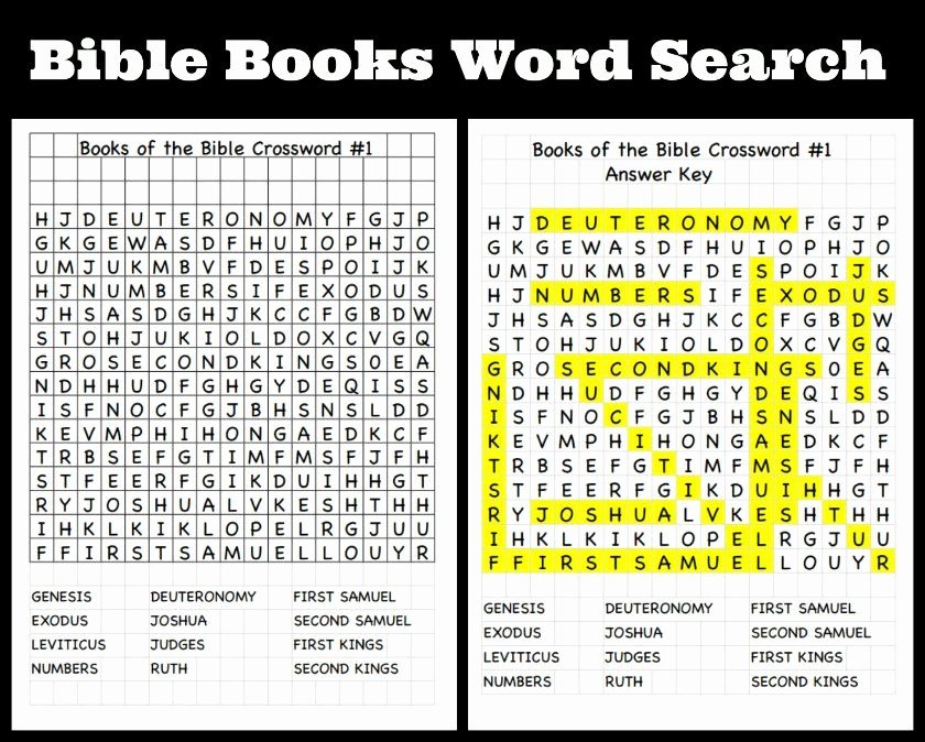 Books Of the Bible Worksheet Elegant Download these Free Word Search Puzzles to Help Children