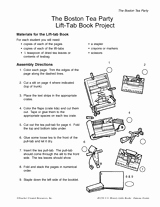 Boston Tea Party Worksheet Inspirational the Boston Tea Party Little Book