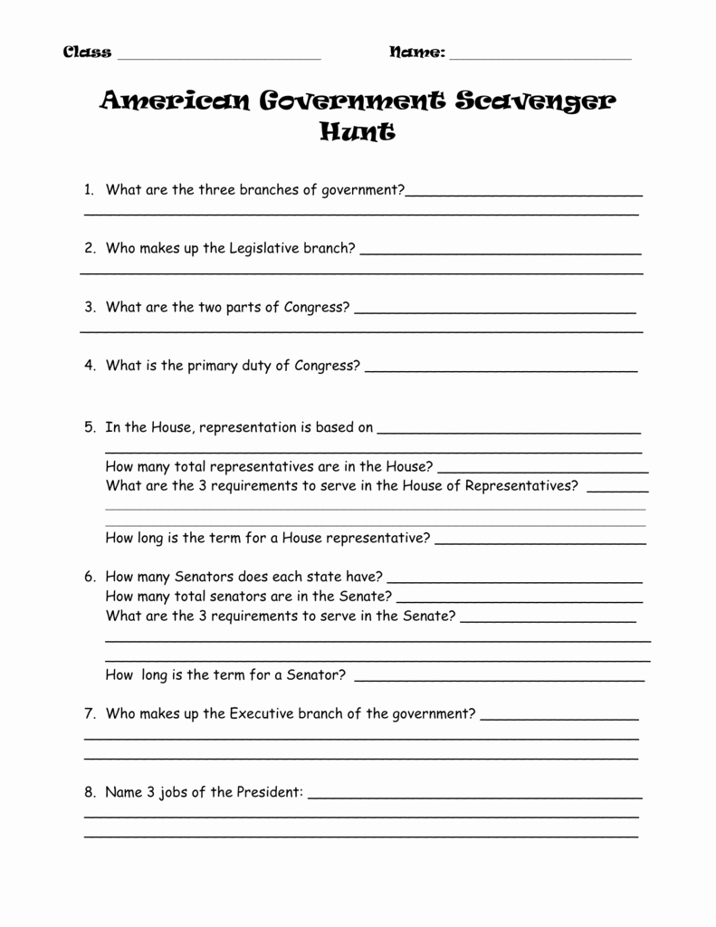 Branches Of Government Worksheet Elegant Three Branches Government Worksheets