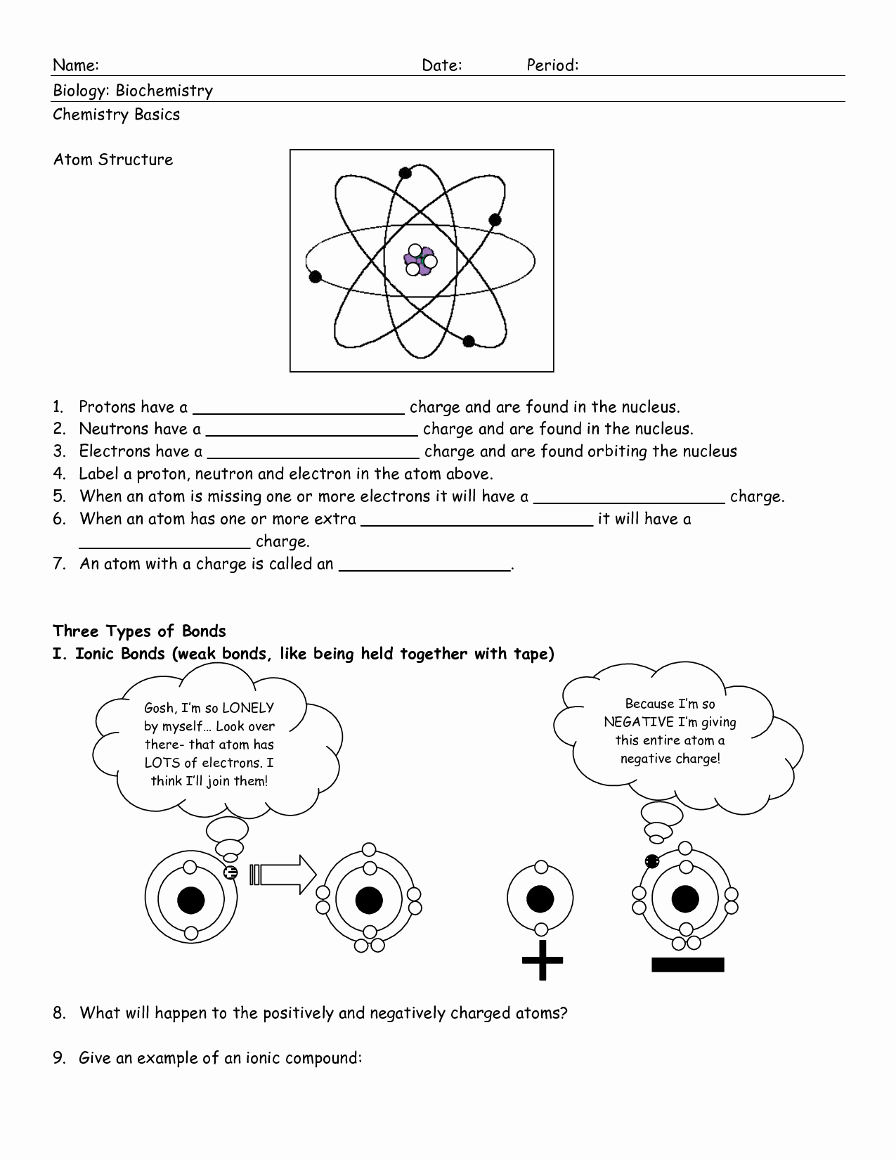 Build An atom Worksheet Answers Inspirational 12 Best Of Label An atom Worksheet Drawing atoms