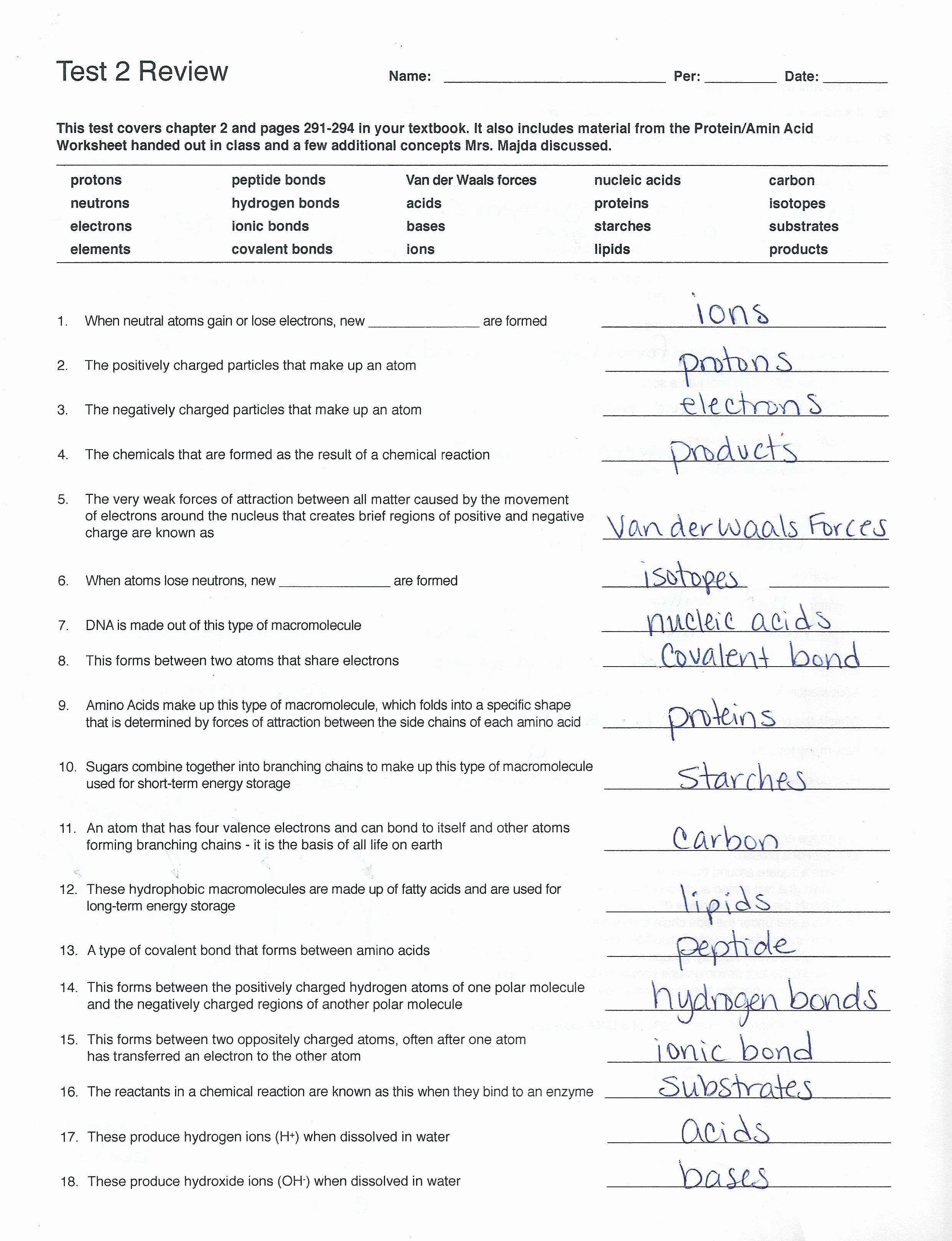 Building Macromolecules Worksheet Answers New Elements and Macromolecules In organisms Worksheet Answers