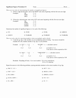 Calculations Using Significant Figures Worksheet Unique Ppt Physics Rocks