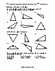 Centers Of Triangles Worksheet Elegant Types Of Triangles Worksheets
