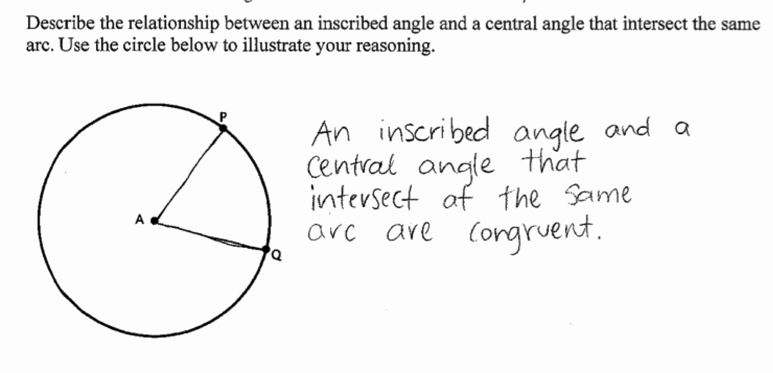 Central and Inscribed Angle Worksheet Elegant Central and Inscribed Angles