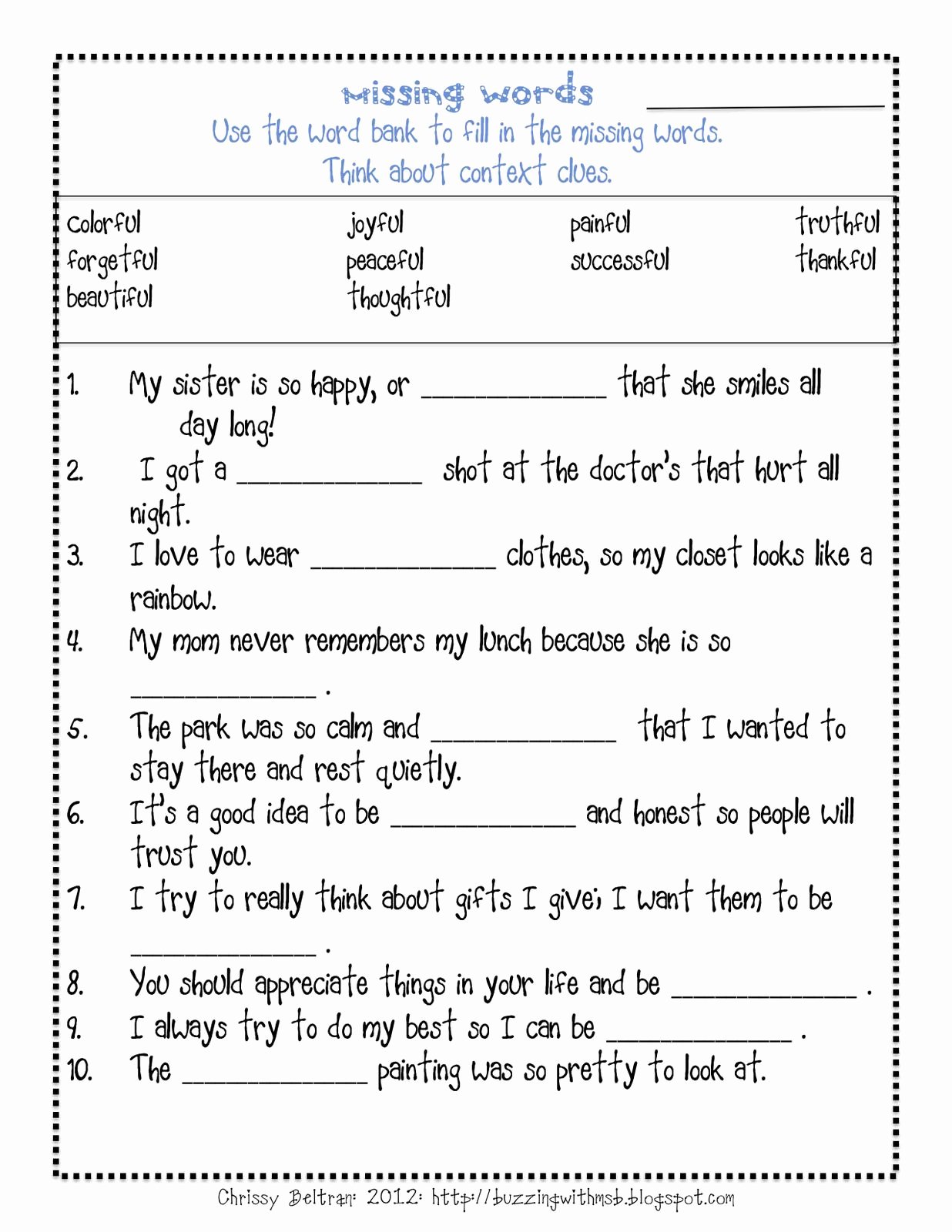 Character Traits Worksheet 3rd Grade Unique Identify Character Worksheet