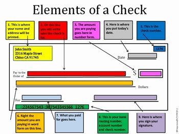 Checkbook Register Worksheet 1 Answers Elegant Life Skills Writing Checks by Empowered by them
