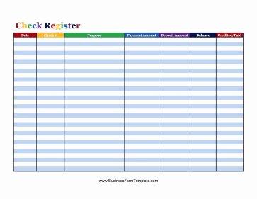 Checkbook Register Worksheet 1 Answers Fresh Balance Your Checkbook Using This Colorful Columned Check