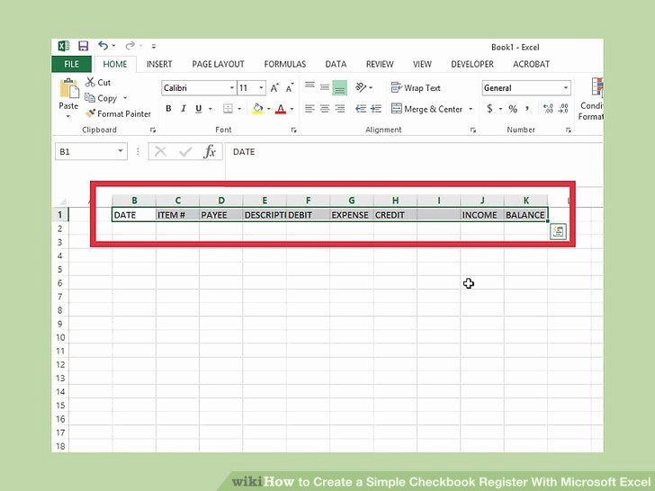 Checkbook Register Worksheet 1 Answers Lovely How to Create A Simple Checkbook Register with Microsoft Excel